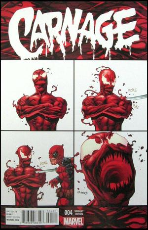 [Carnage (series 2) No. 4 (variant Deadpool cover - Tom Raney)]