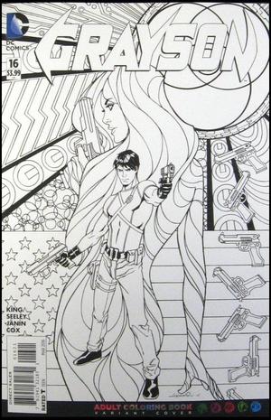 [Grayson 16 (variant Coloring Book cover - Aaron Lopresti)]