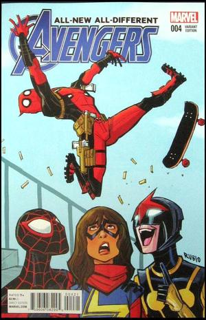 [All-New, All-Different Avengers No. 4 (1st printing, variant Deadpool cover - Bobby Rubio)]