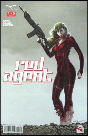[Red Agent #1 (Cover B - Caio Cacau)]