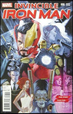 [Invincible Iron Man (series 2) No. 6 (variant Story Thus Far cover - Julian Totino Tedesco)]