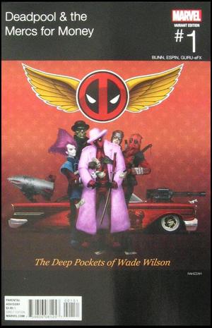 [Deadpool & The Mercs for Money No. 1 (variant Hip-Hop cover - Rahzzah)]