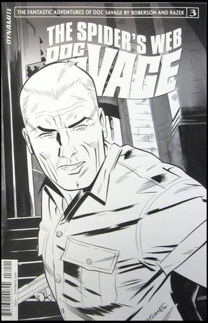 [Doc Savage - The Spider's Web #3 (Cover B - Retailer Incentive B&W)]