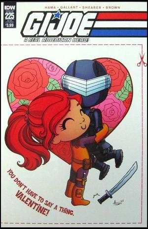 [G.I. Joe: A Real American Hero #225 (variant subscription Valentine Card cover - Agnes Garbowska)]