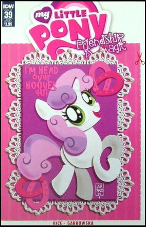 [My Little Pony: Friendship is Magic #39 (variant subscription Valentine Card cover - Lea Hernandez)]
