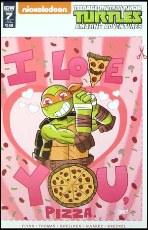 [Teenage Mutant Ninja Turtles: Amazing Adventures #7 (variant subscription Valentine Card cover - Chad Thomas)]