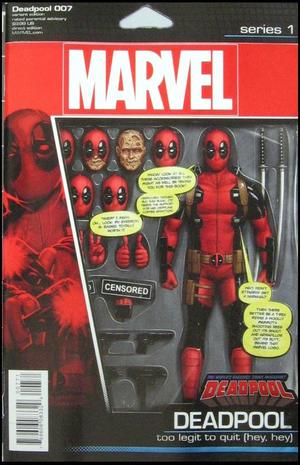 [Deadpool (series 5) No. 7 (variant Action Figure cover - John Tyler Christopher)]