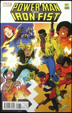 [Power Man & Iron Fist (series 3) No. 1 (1st printing, variant cover - Trevor Von Eeden)]