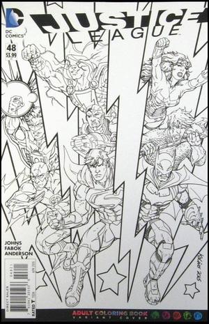 [Justice League (series 2) 48 (variant Coloring Book cover - Scott Kolins)]