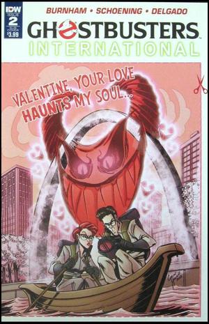 [Ghostbusters International #2 (variant subscription Valentine Card cover - Corin Howell)]