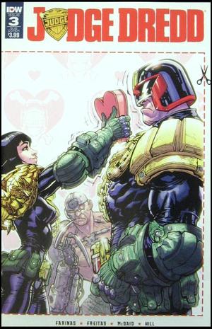[Judge Dredd (series 5) #3 (variant subscription Valentine Card cover - Carlos D'Anda)]