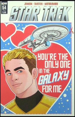[Star Trek (series 5) #54 (variant subscription Valentine Card cover - Derek Charm)]