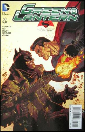 [Green Lantern (series 5) 50 (variant Batman v Superman cover - Doug Mahnke)]