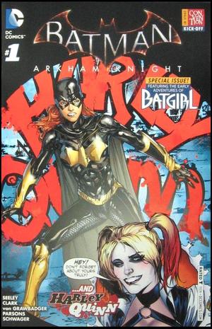 [Batman: Arkham Knight - Batgirl & Harley Quinn 1 (variant In-Store Convention Kick-Off cover)]