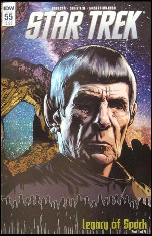 [Star Trek (series 5) #55 (regular cover - Tony Shasteen)]