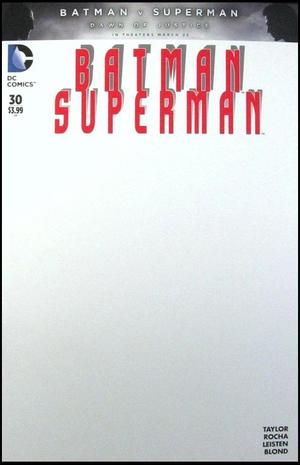 [Batman / Superman 30 (variant blank cover)]