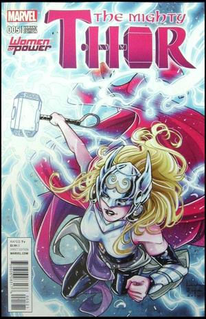 [Mighty Thor (series 2) No. 5 (variant Women of Power cover - Laura Braga)]