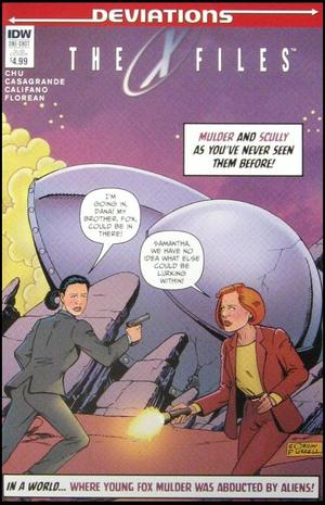 [X-Files: Deviations #1 (variant subscription cover - Gordon Purcell)]