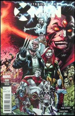 [Extraordinary X-Men No. 8 (1st printing, variant The Story Thus Far cover - Todd Nauck)]