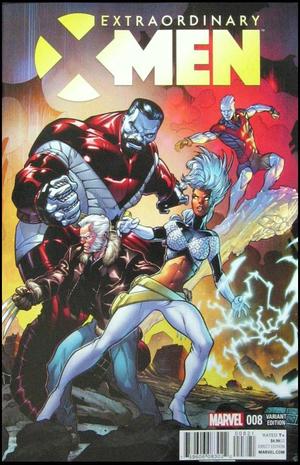 [Extraordinary X-Men No. 8 (1st printing, variant cover - Larry Strohman)]