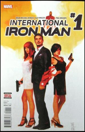 [International Iron Man No. 1 (standard cover - Alex Maleev)]