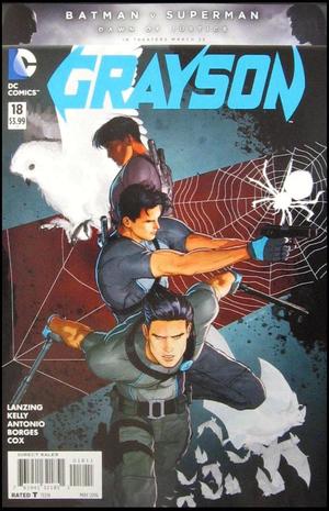 [Grayson 18 (standard cover - Mikel Janin)]