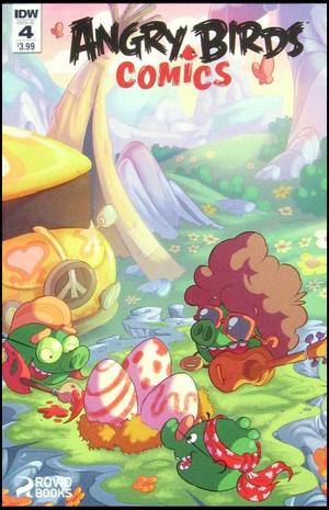 [Angry Birds Comics (series 2) #4 (regular cover - Ciro Cangialosi wraparound)]