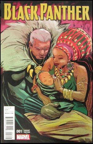 [Black Panther (series 6) No. 1 (1st printing, variant connecting cover - Sanford Greene)]