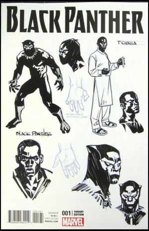 [Black Panther (series 6) No. 1 (1st printing, variant design cover - Brian Stelfreeze)]