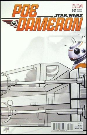 [Poe Dameron No. 1 (1st printing, variant sketch cover - David Nakayama)]