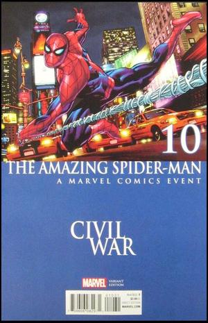 [Amazing Spider-Man (series 4) No. 10 (variant Civil War cover - Mike Perkins)]