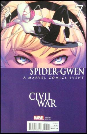 [Spider-Gwen (series 2) No. 7 (variant Civil War cover - Chris Stevens)]