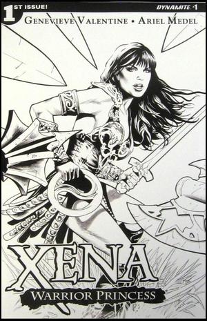 [Xena - Warrior Princess (series 3) #1 (Cover D - Greg Land B&W Retailer Incentive)]