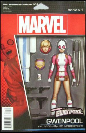 [Gwenpool No. 1 (1st printing, variant Action Figure cover - John Tyler Christopher)]