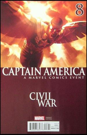 [Captain America: Sam Wilson No. 8 (variant Civil War cover - Jamal Campbell)]