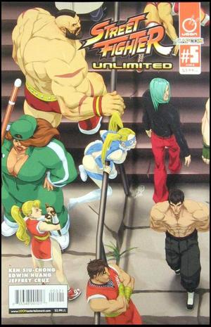 [Street Fighter Unlimited #5 (Cover B - Jeffrey Cruz wraparound)]