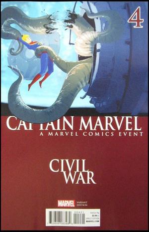 [Captain Marvel (series 9) No. 4 (variant Civil War cover - Pascal Campion)]