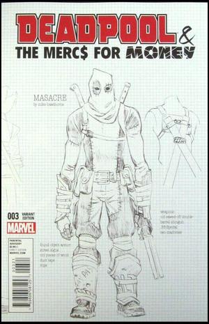 [Deadpool & The Mercs for Money No. 3 (variant design cover - Mike Hawthorne)]