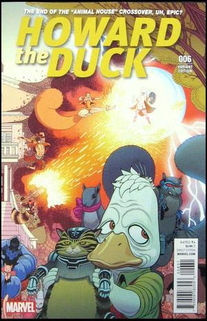 [Howard the Duck (series 5) No. 6 (variant connecting cover - Tradd Moore)]