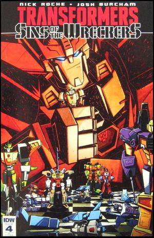 [Transformers: Sins of the Wreckers #4 (retailer incentive cover - Josh Burcham)]