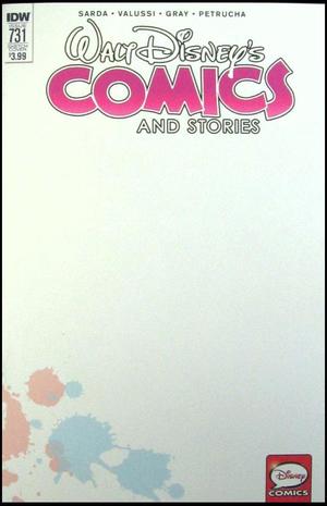 [Walt Disney's Comics and Stories No. 731 (retailer incentive blank cover)]