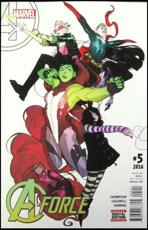 [A-Force (series 2) No. 5 (standard cover - Ben Caldwell)]