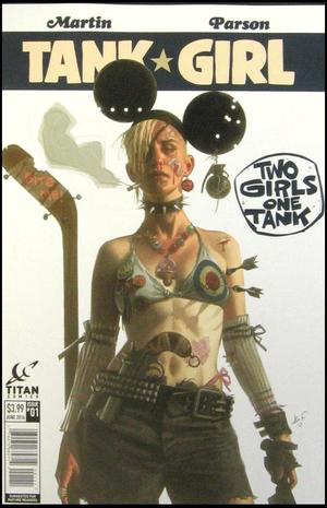 [Tank Girl - Two Girls One Tank #1 (Cover A - Black Frog)]