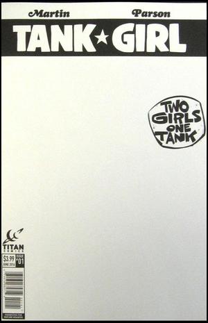 [Tank Girl - Two Girls One Tank #1 (Variant Blank Cover)]