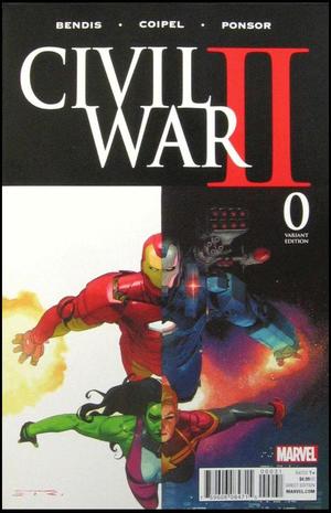 [Civil War II No. 0 (1st printing, variant cover - Esad Ribic)]