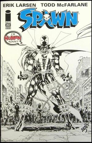 [Spawn #263 (variant B&W cover)]