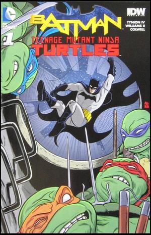 [Batman / Teenage Mutant Ninja Turtles 1 (1st printing, variant Newbury Comics exclusive cover - Mike Allred)]
