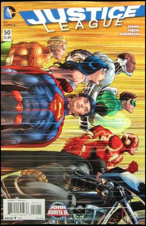 [Justice League (series 2) 50 (1st printing, variant cover - John Romita Jr.)]
