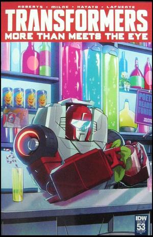 [Transformers: More Than Meets The Eye (series 2) #53 (retailer incentive cover - Priscilla Tramontano)]