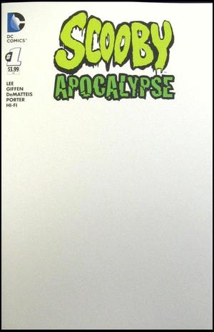 [Scooby Apocalypse 1 (1st printing, variant blank cover)]